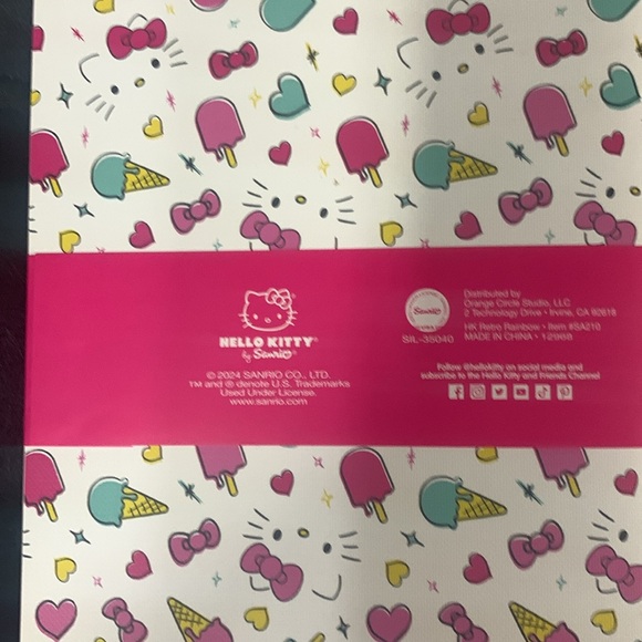 Sanrio Hello Kitty Set Of 3 Lined Pages Notebooks 80 Pages Each New In Package - Picture 13 of 14